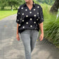 Leilani Polka Dot Top