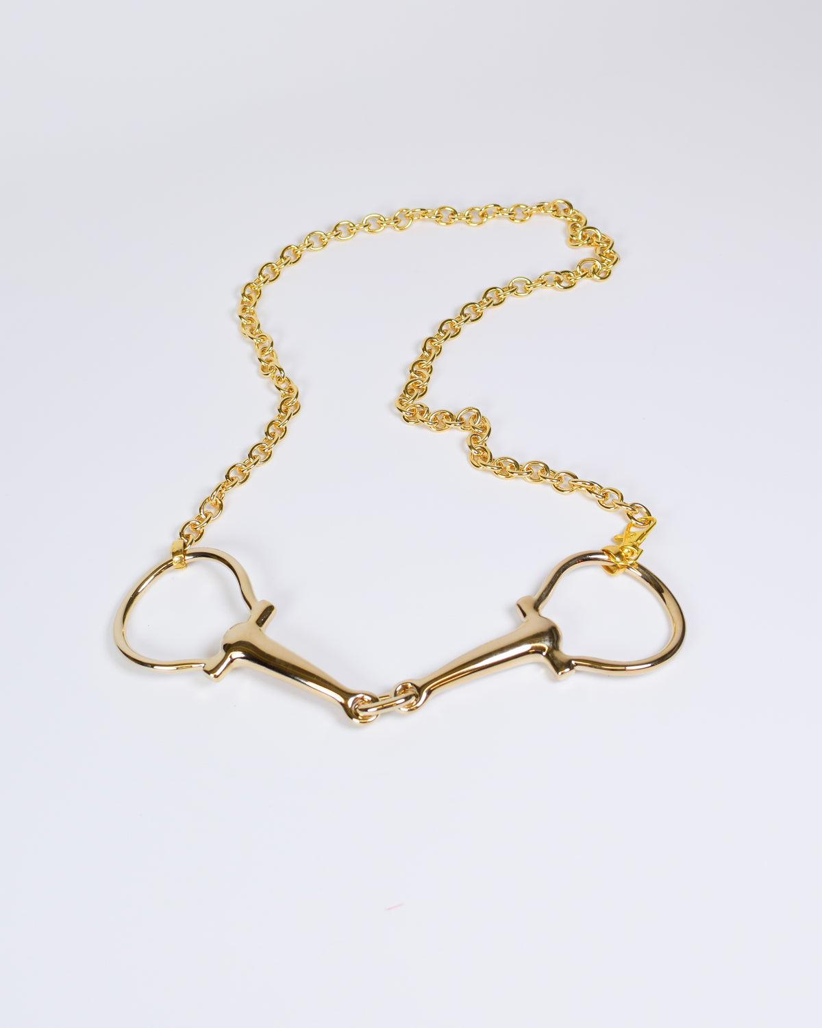 Gold Bit Chain Belt