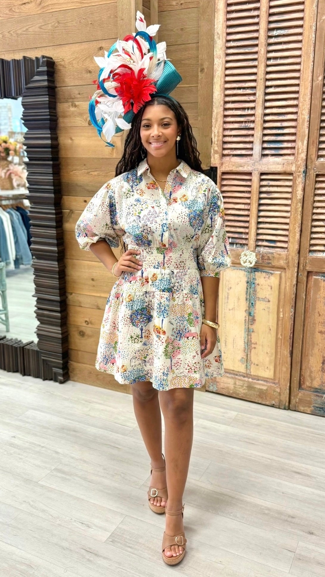 Uncle Frank Shirt Dress - Multi