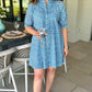Uncle Frank Shirtdress - Blue