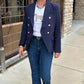 Dear John Rowena Blazer - Black Iris