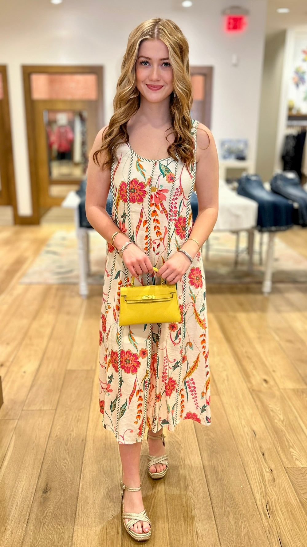 Harper Floral Pattern Dress