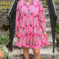 Just Darviny Megan Dress - Desert Rose