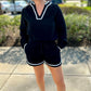 Stark X Ziggy Shorts - Black / White
