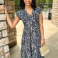 Uncle Frank Midi Dress - Black