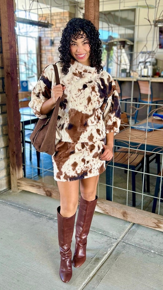 Ivy Jane Faux Fur Pony Skirt