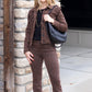 Dear John Brown Leopard Ainsley Jacket