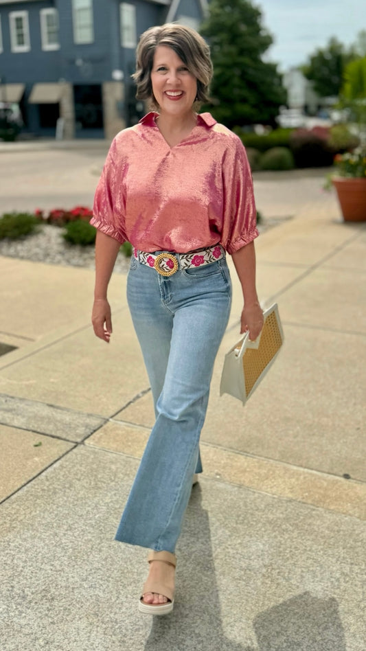 Sassy Top - Fuchsia