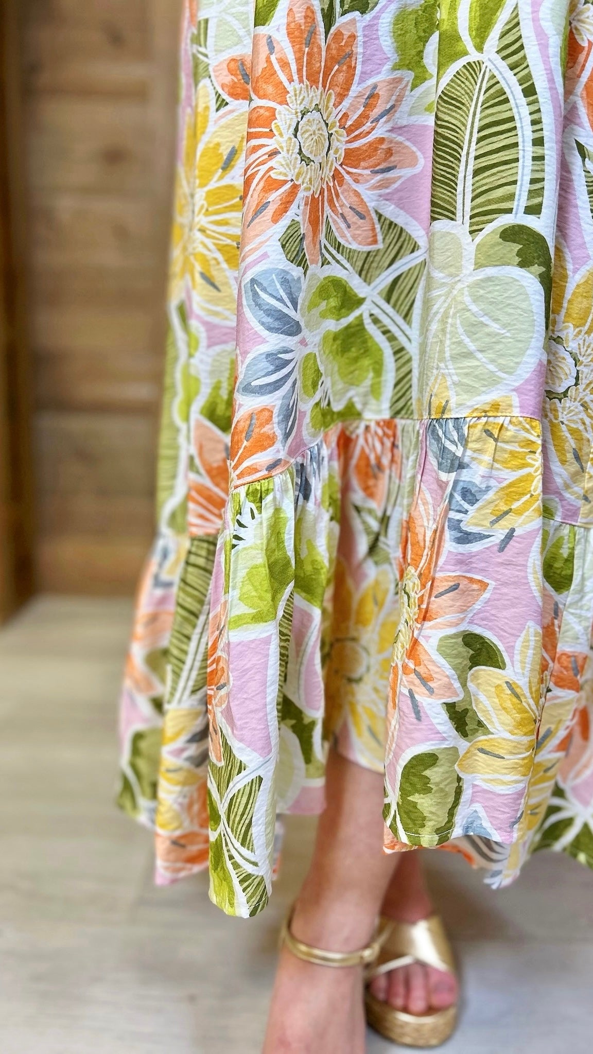 Ivy Jane Go With The Flow Dress - Olive