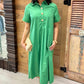 Makenna Midi Dress - Green