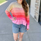Stitchdrop Pink Punch Sweater