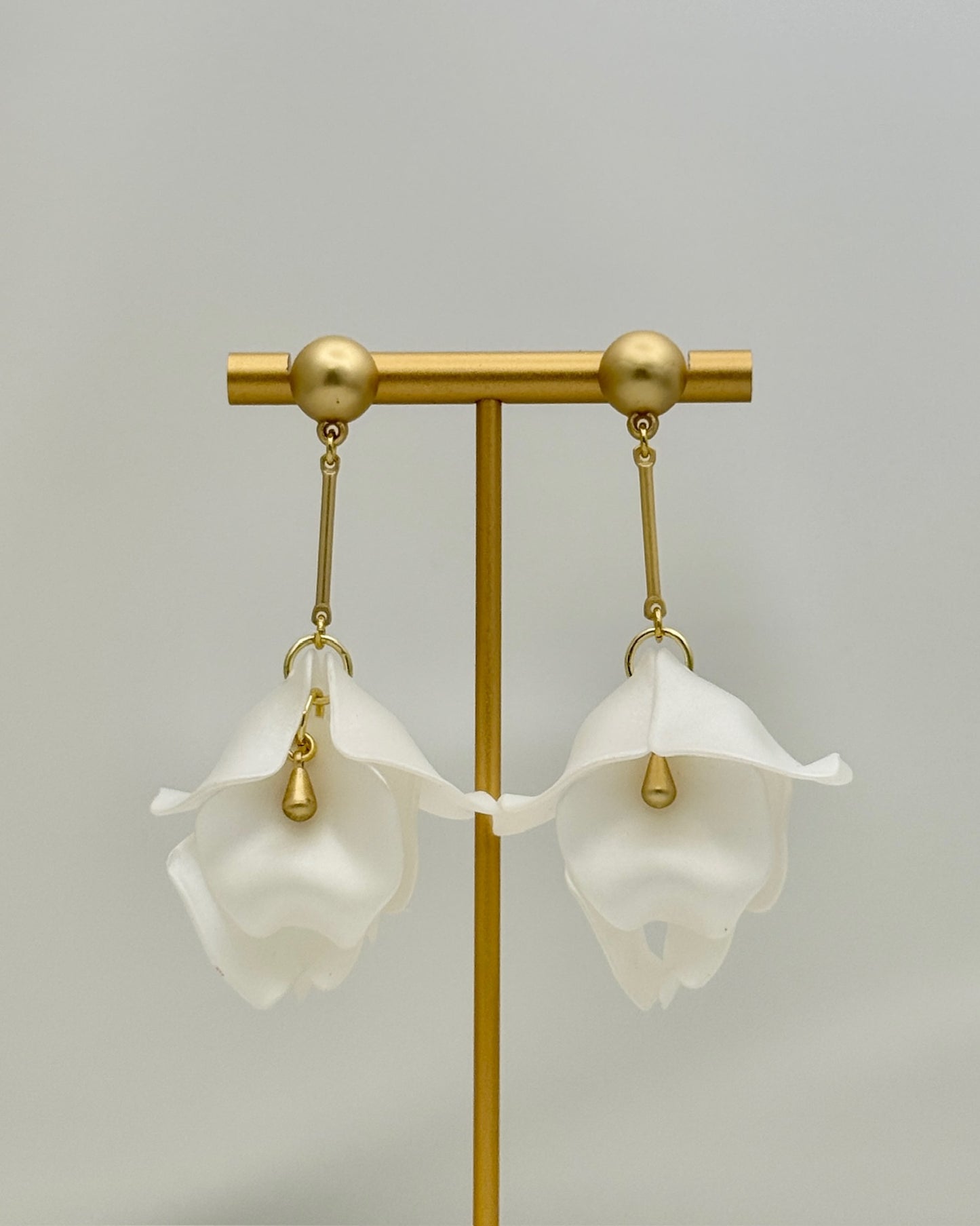 Flower Drop Earring