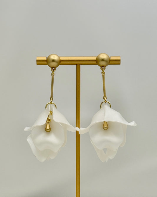 Flower Drop Earring