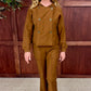 XCVI Lucius Flare Pant - Brown