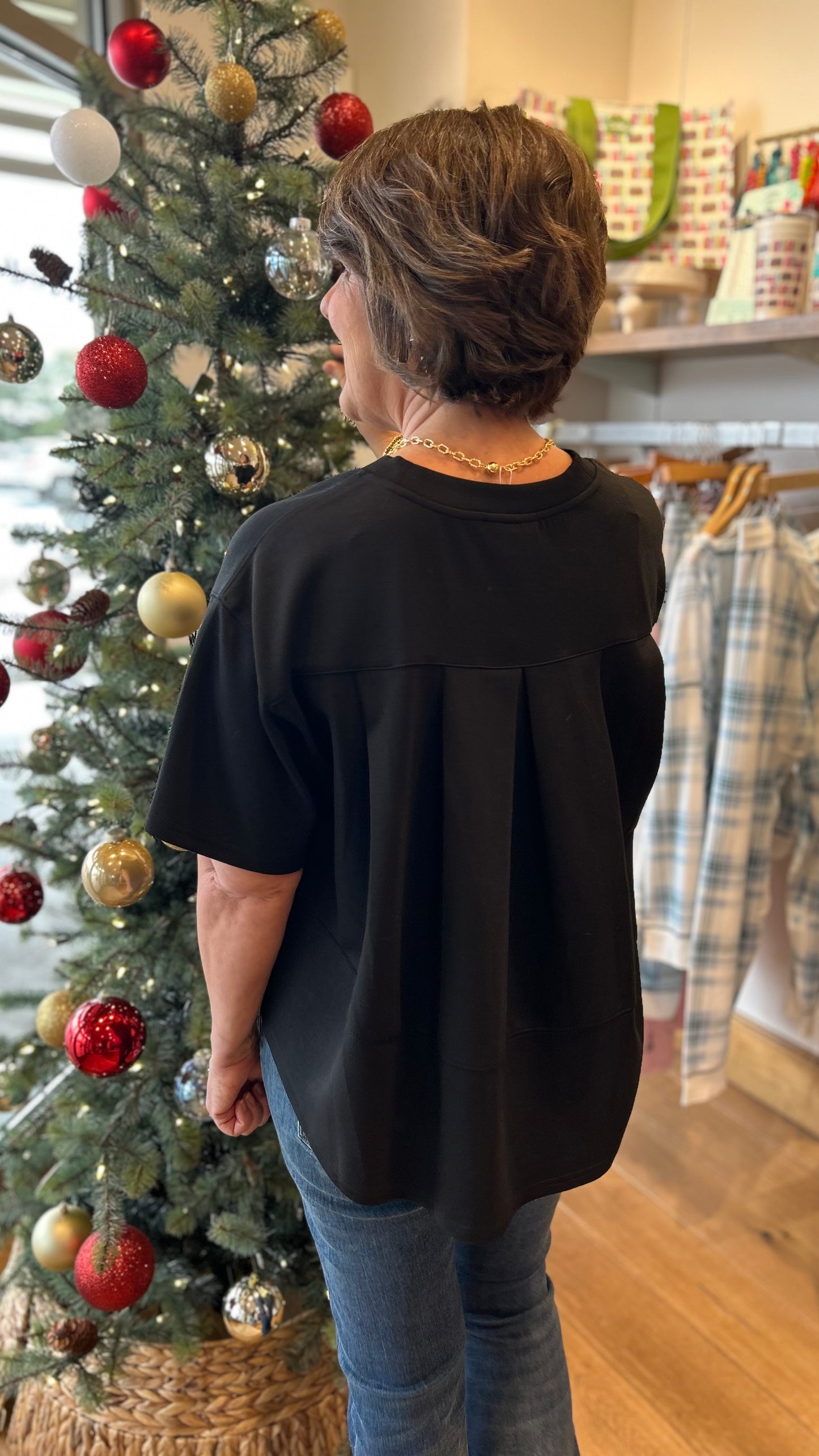 Sabrina Pullover - Black