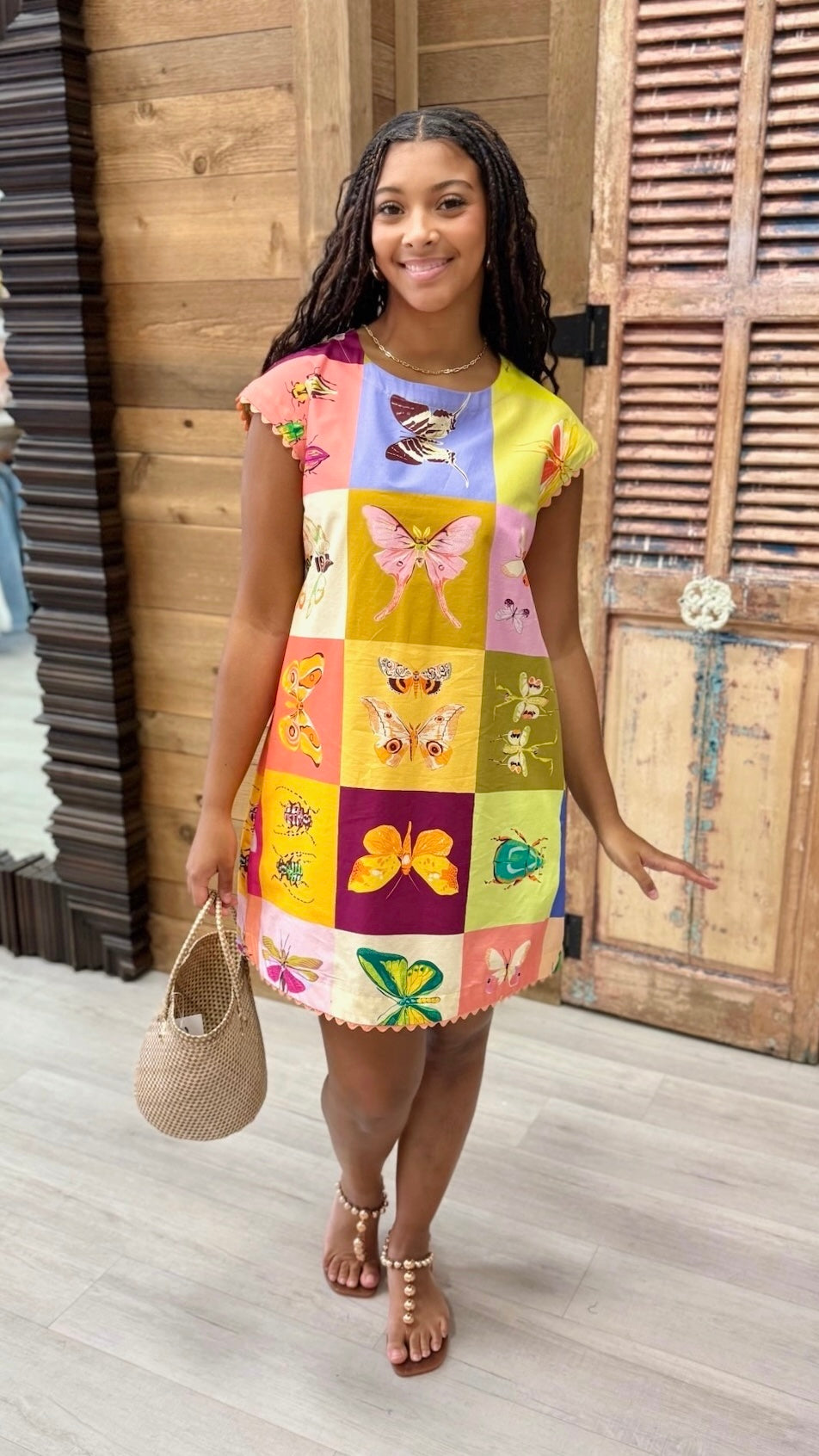 Uncle Frank Multi Bug Dress - Multi