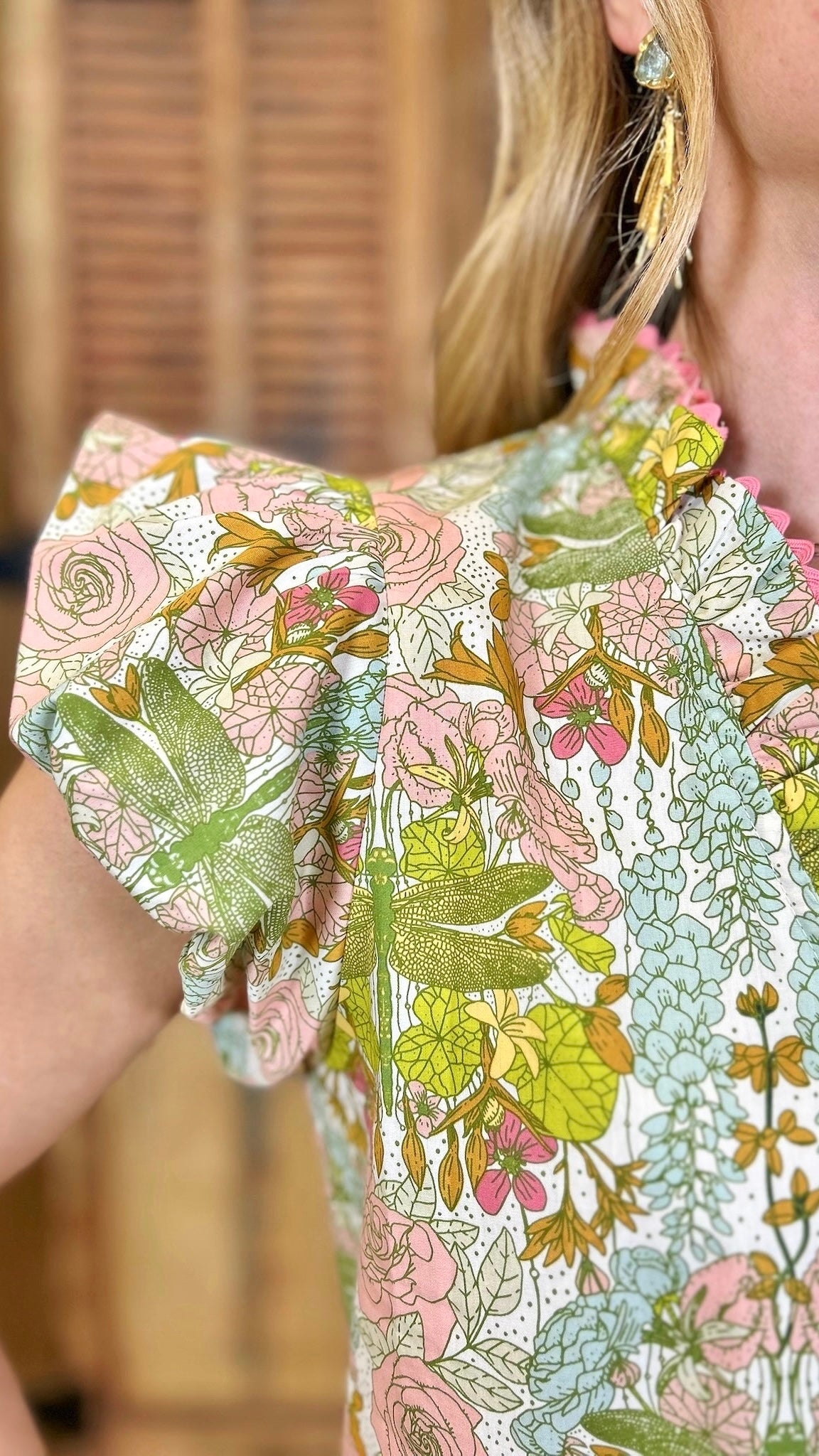 Ivy Jane Dragonfly Dress - Multi