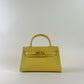 Buckle Mini Bag - Yellow