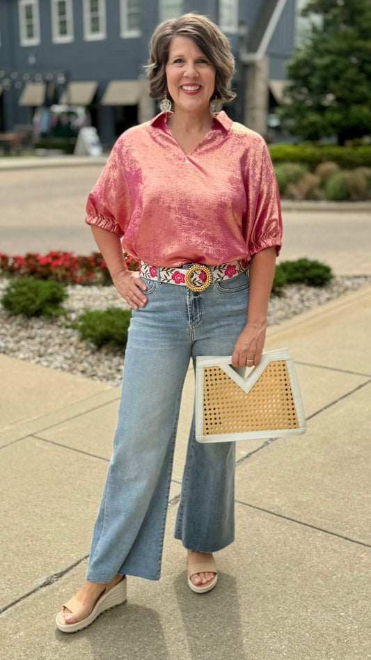 Sassy Top - Fuchsia