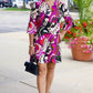 Jude Connally Kerry Butterfly Mosaic Dress