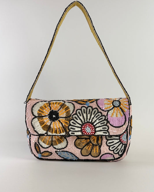 Daisy Daydream Embellished Bag