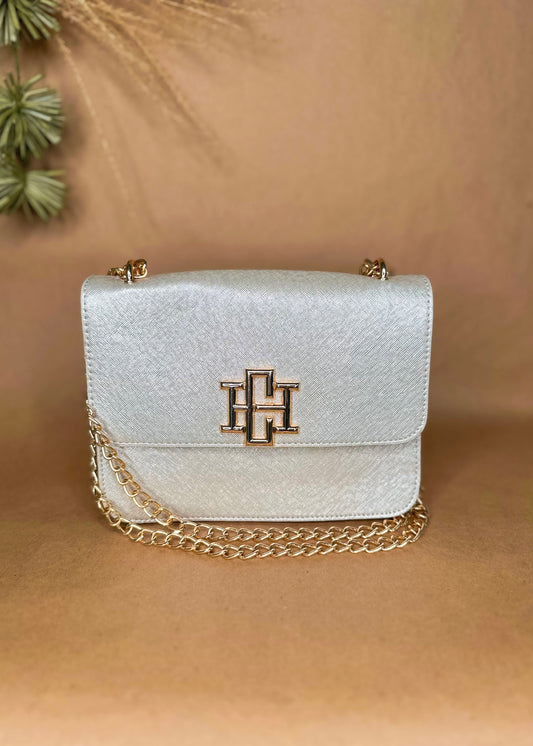 Caroline Hill Rory Crossbody - Silver