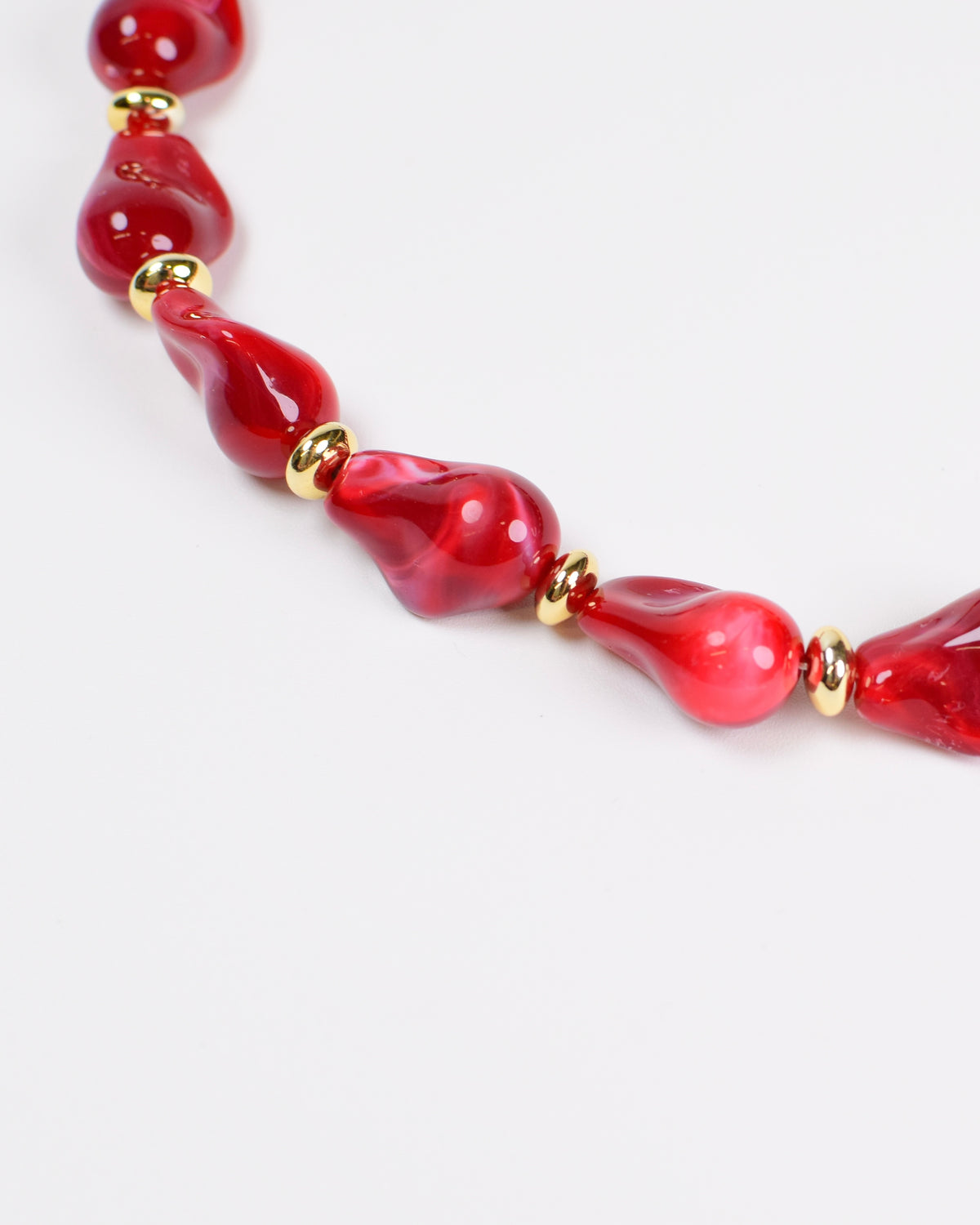Jazz Necklace - Red