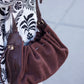 Cinch Bag - Chocolate Suede