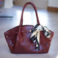 Structured Tote - Merlot