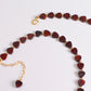 Jenny Baker Pippa Heart Necklace - Crimson