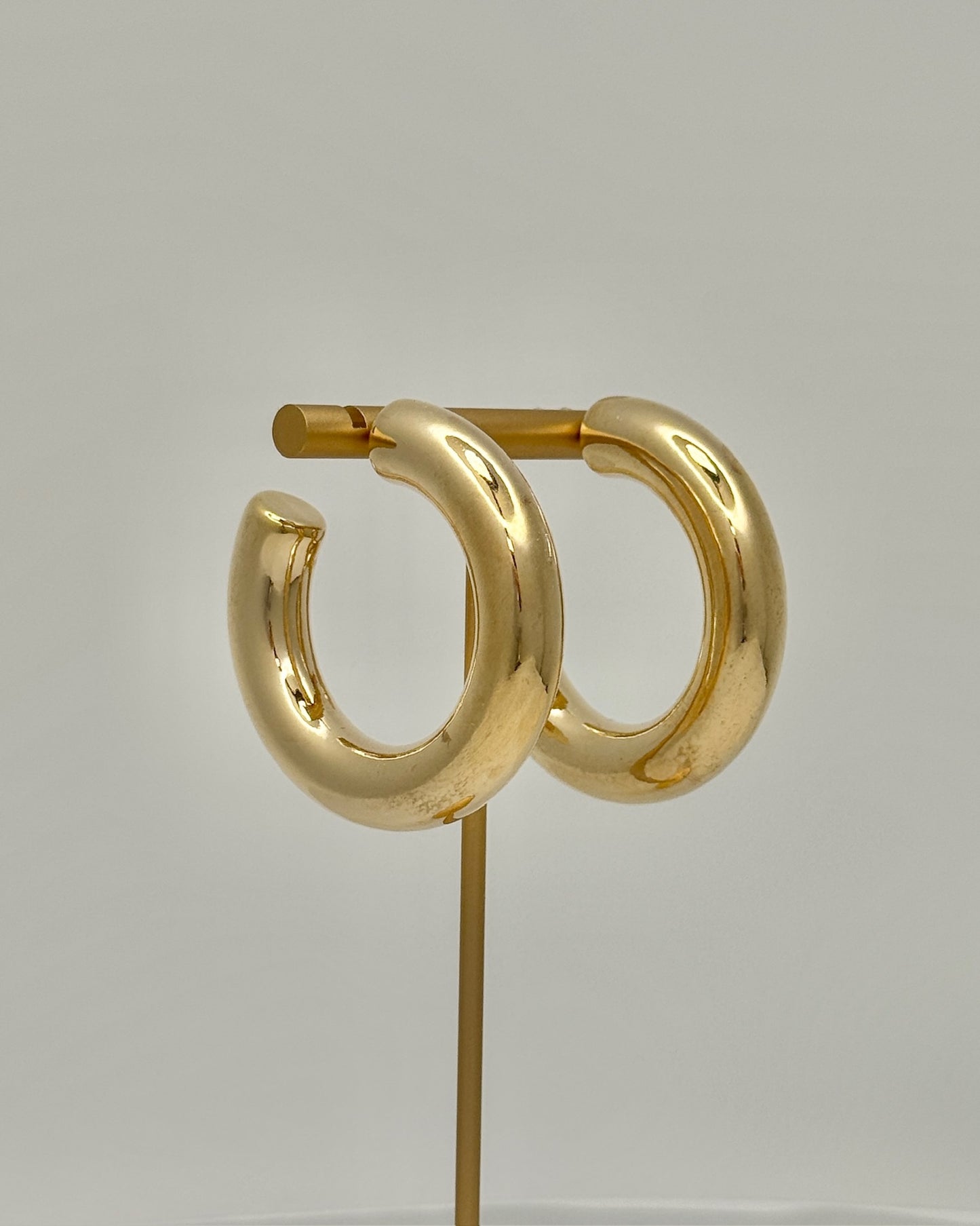 50mm Chunky Hoop Earrings
