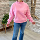 Ava Sweatshirt - Bubblegum Pink