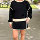 Sporty Chic Skort - Black