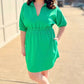 Emily McCarthy Ponte Palmer Dress - Mint Green