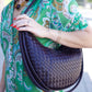 Woven Hobo Bag - Chocolate