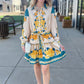 Harper Floral Belted Dress