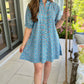 Uncle Frank Shirtdress - Blue