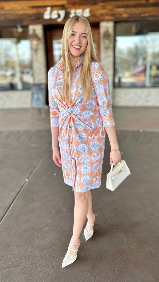 Gretchen Scott Multi Twist & Shout Dress