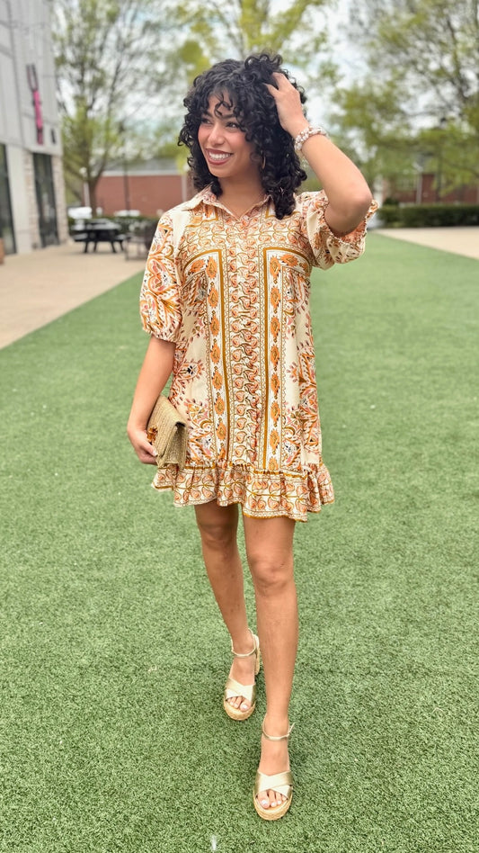 Silky Savannah Dress - Ivory