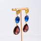 Crystal Teardrop Statement Earrings