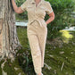 Dear John Riveter Jumpsuit - Tan