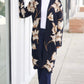 Emory Floral Intarsia Duster Cardigan