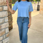 Dear John Maddox Crew Neck -  Pigment Skyway