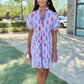 Amelia Short Dress - Lavender