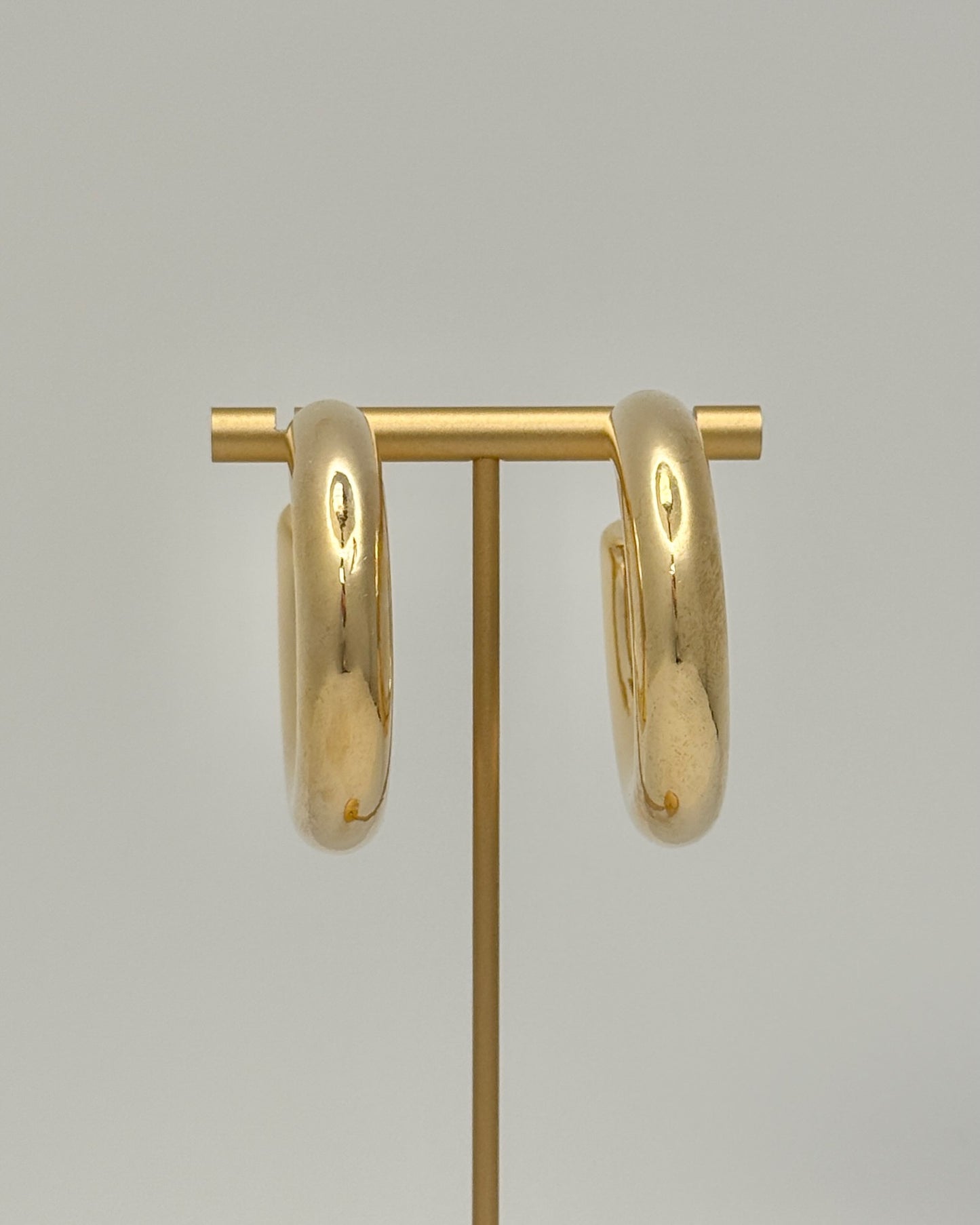 50mm Chunky Hoop Earrings