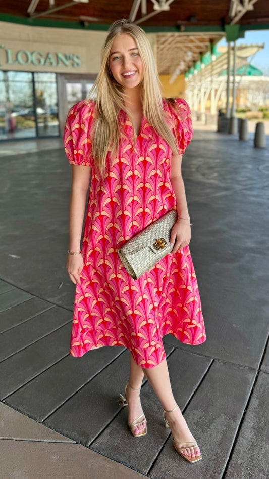 Emily McCarthy Hampton Dress - Scallop
