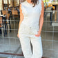 Dear John Lasso Jeans - Sand Stripe