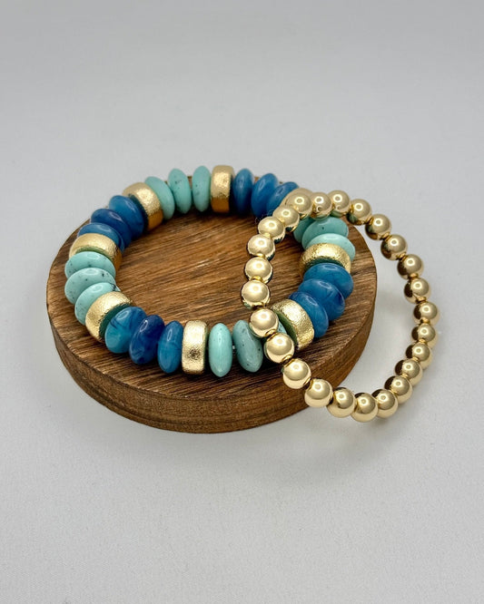 Blue Multi Bracelet