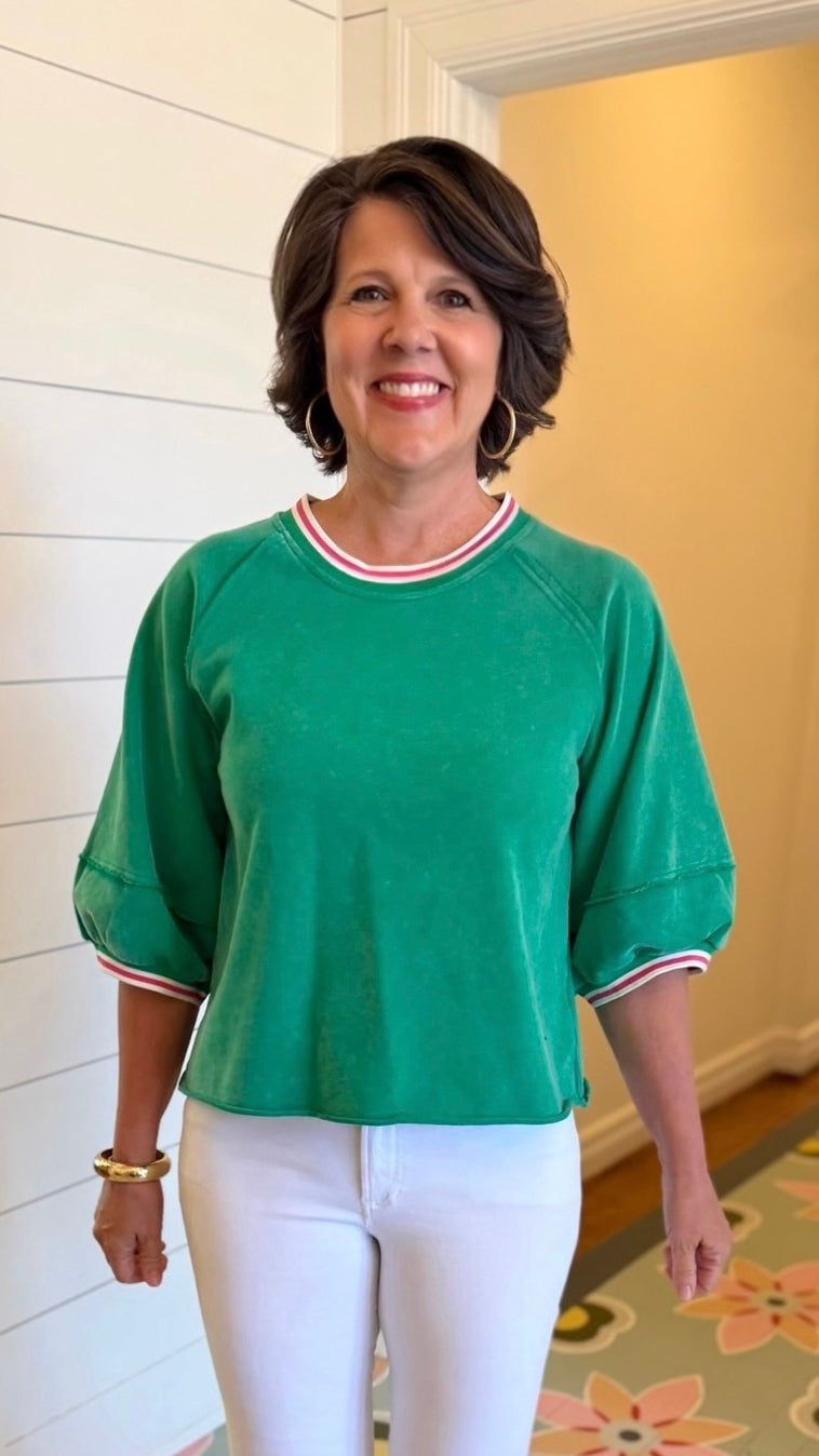 Josie Top - Green