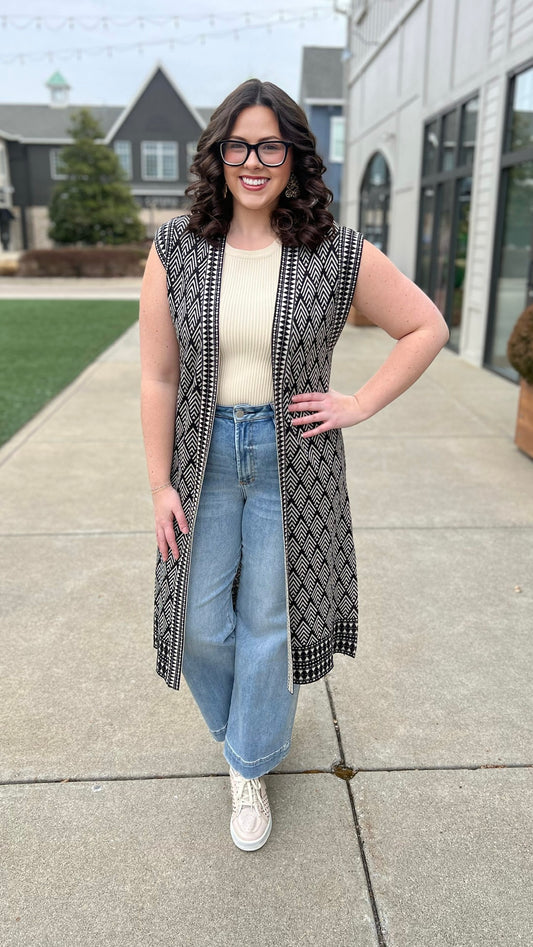Patterned Perfection Duster